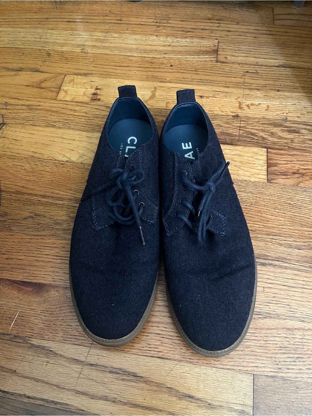 Clae LA Men’s Navy Canvas Chukka Boots